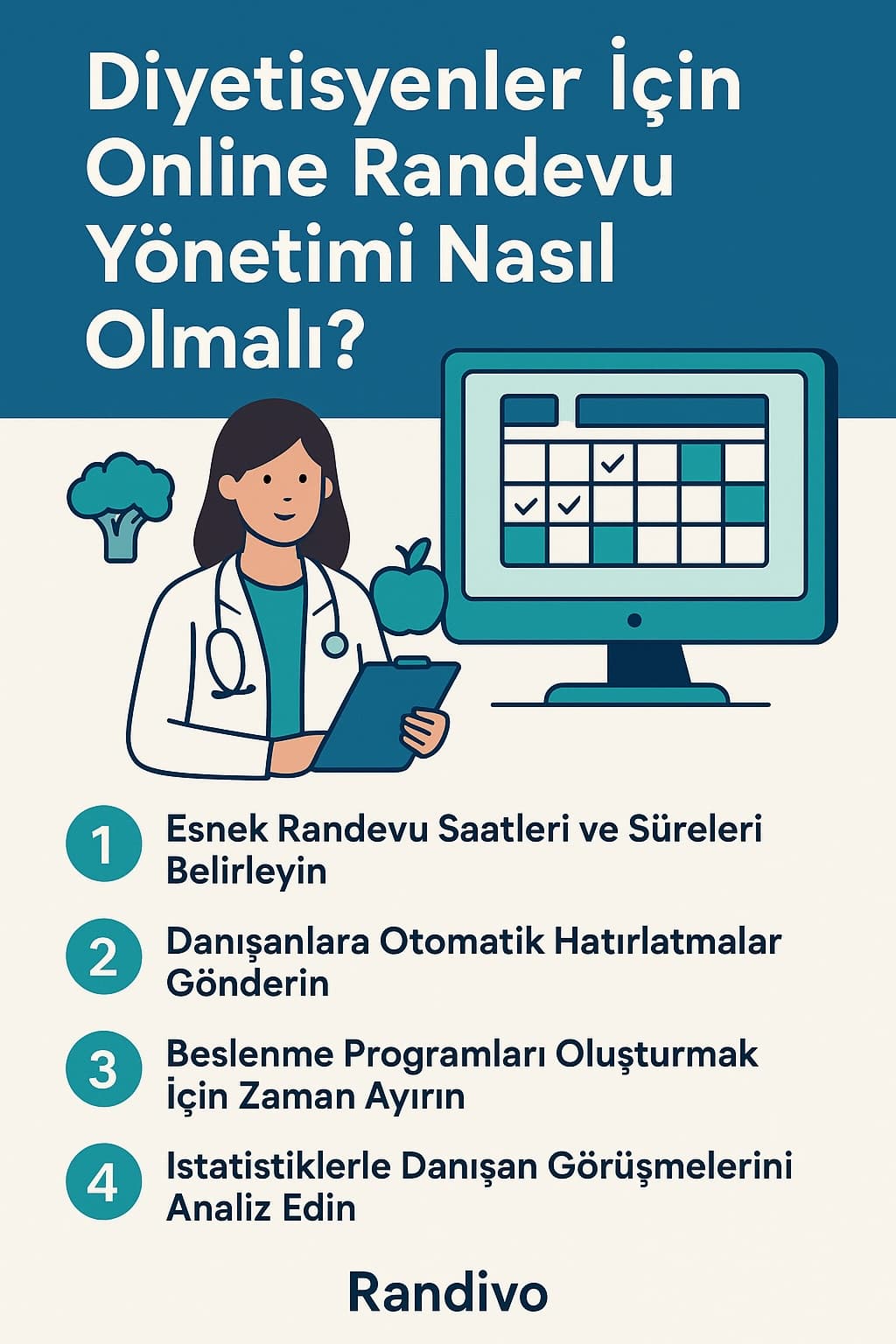 Diyetisyenler İçin Online Randevu Yönetimi Nasıl Olmalı?
